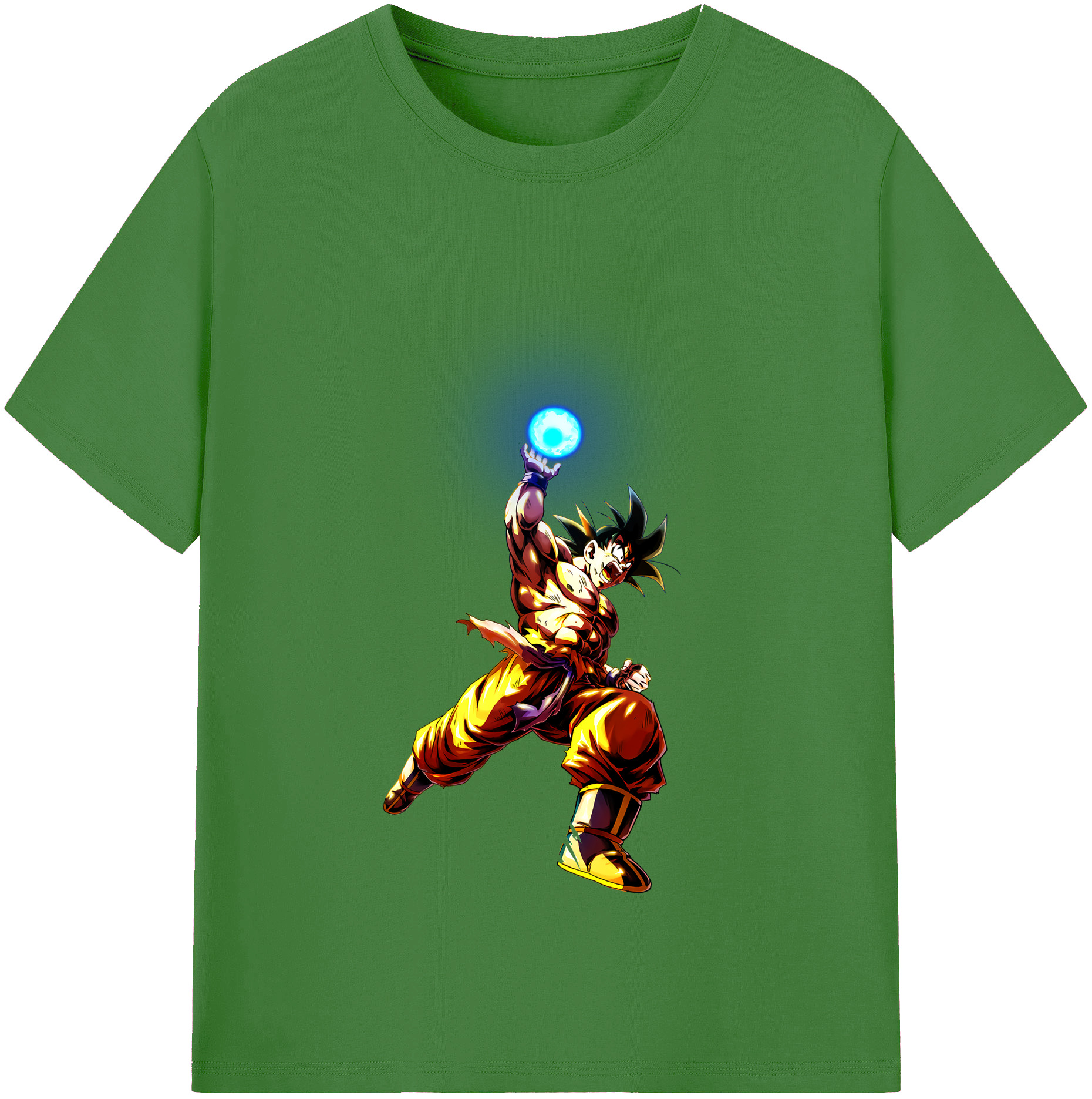 （画像用） ドラゴンボール 孫悟空（そん ごくう）Son Goku カカロット DRAGON BALL Kakarotto レディースカジュアルプリントTシャツ（綿100％）